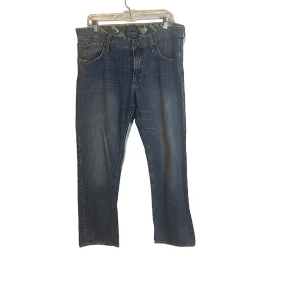 Quicksilver Y2k 2000s Men's Size 35 Baggy Straight Jeans - Picture 1 of 11